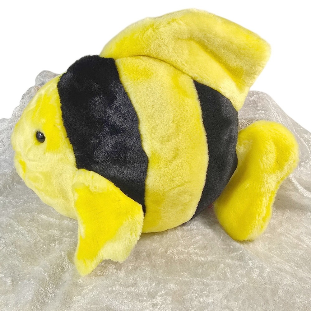 Ty Beanie Buddy Bubbles the Fish Plush – Retired 1999 Collectible Clownfish Mint